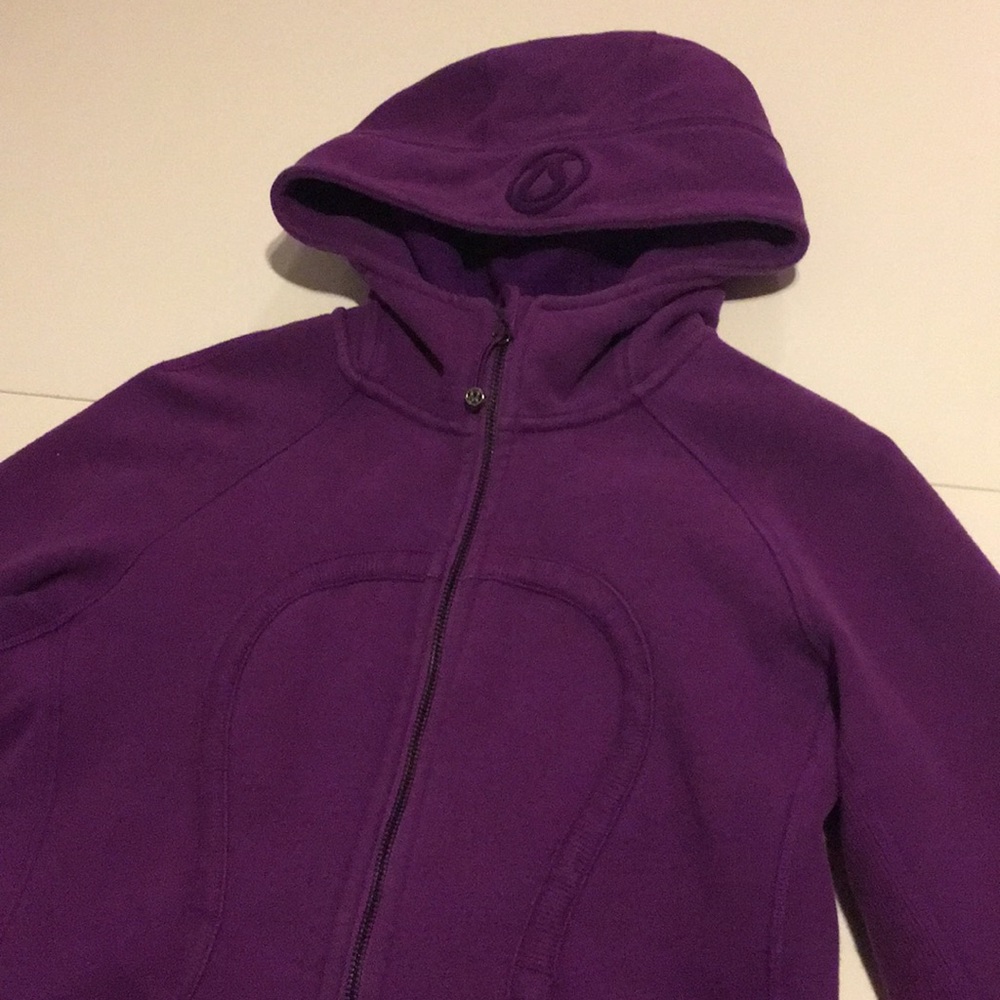 Purple Lululemon Scuba Hoodie
